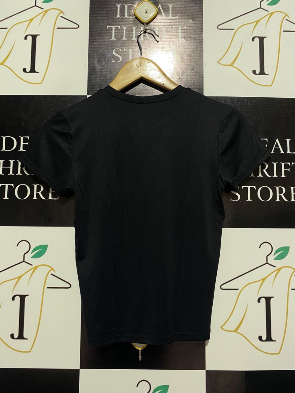 ANKO | S| BUST 15| B7| WOMEN’S ESSENTIAL COTTON CREW NECK T-SHIRT - BLACK