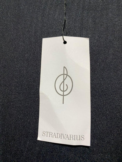 STRADIVARIUS |S| BUST 14| B8| SLEEK BLACK LONG SLEEVE BODYSUIT