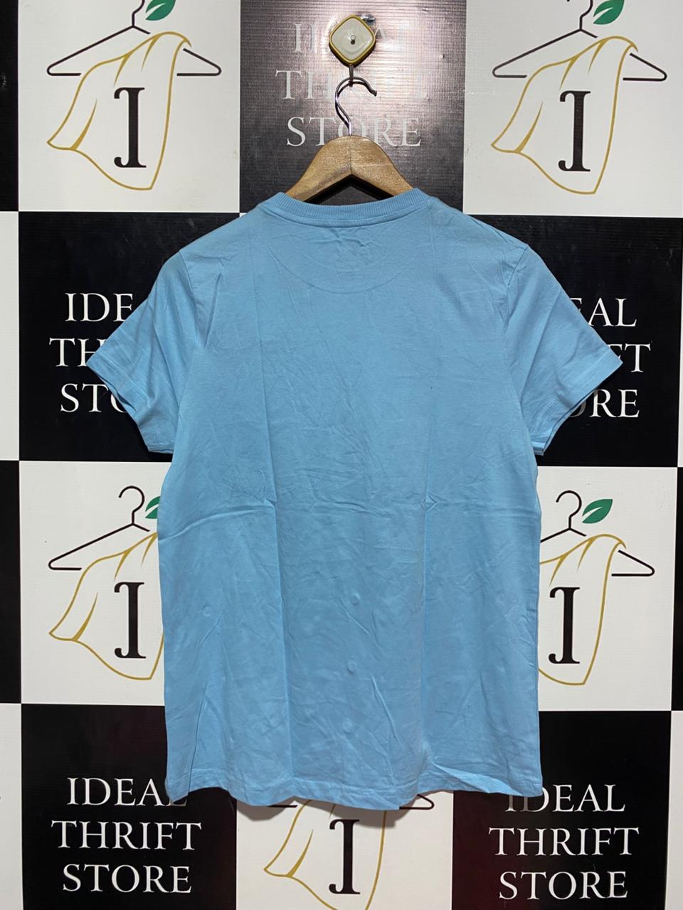 DISNEP |XS| BUST 19| B8| LILO & STITCH HEART GRAPHIC T-SHIRT IN SKY BLUE