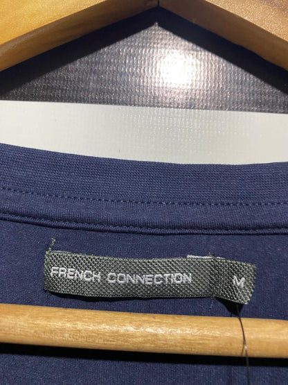FRENCH CONNECTION |M| BUST FREE| B8| OVERSIZED HI-LOW BOXY TEE IN NAVY BLUE