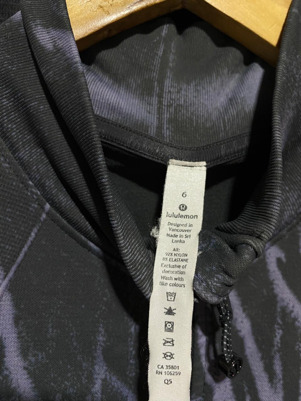 LULULEMON |M| BUST 16| DEFINE JACKET PRINTED FULL-ZIP ACTIVEWEAR