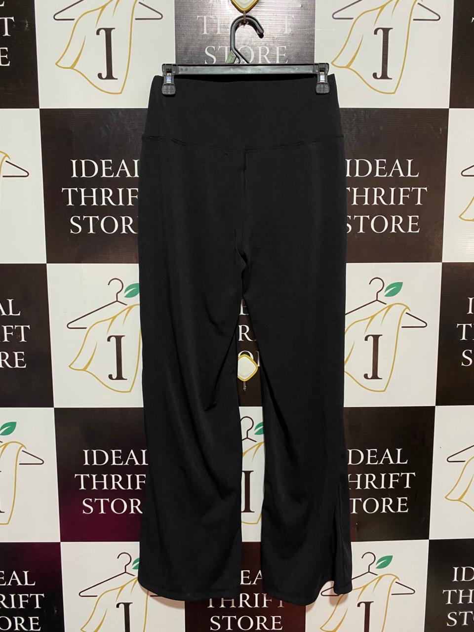 |S| WAIST 26| B8| PREMIUM HIGH-WAISTED BLACK FLARE YOGA PANTS