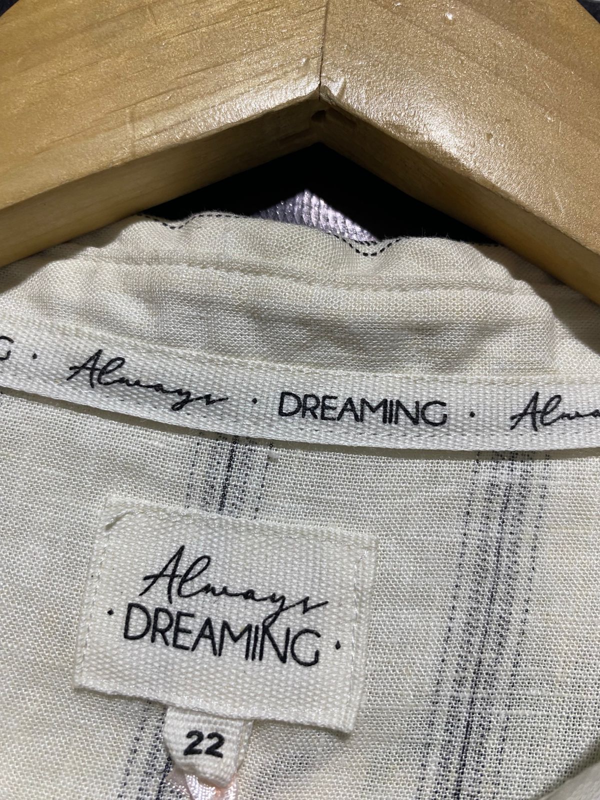 DREAMING |XXL| BUST 29| B9| OVERSIZED VERTICAL STRIPED SHIRT DRESS