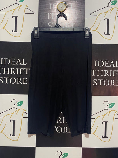 BOOHOO |S| WAIST 26| B9| HIGH-WAISTED BLACK CYCLING SHORTS