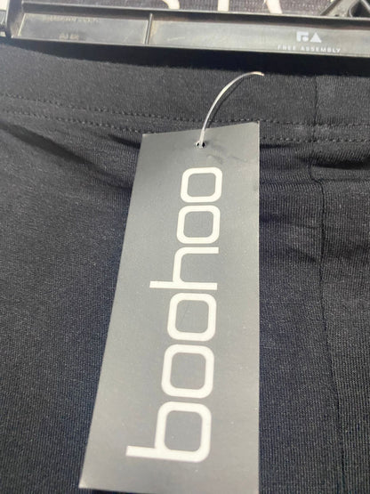BOOHOO |S| WAIST 26| B9| HIGH-WAISTED BLACK CYCLING SHORTS