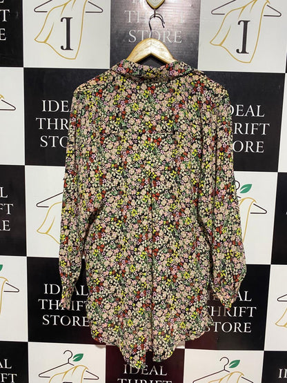 NEXT |L| BUST 24| B9| PREMIUM PLEATED DITSY FLORAL BLOUSE FOR WOMEN
