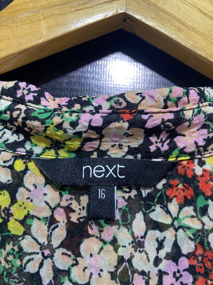 NEXT |L| BUST 24| B9| PREMIUM PLEATED DITSY FLORAL BLOUSE FOR WOMEN