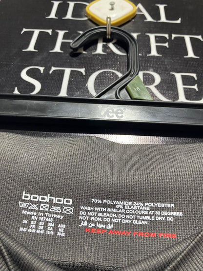 BOOHOO |M| WAIST 28| B9| LEOPARD PRINT HIGH-WAISTED LEGGINGS