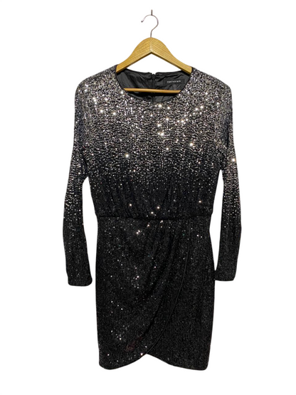 FOREVER NEW |L| BUST 19| WOMEN’S OMBRE SEQUIN LONG SLEEVE MINI DRESS