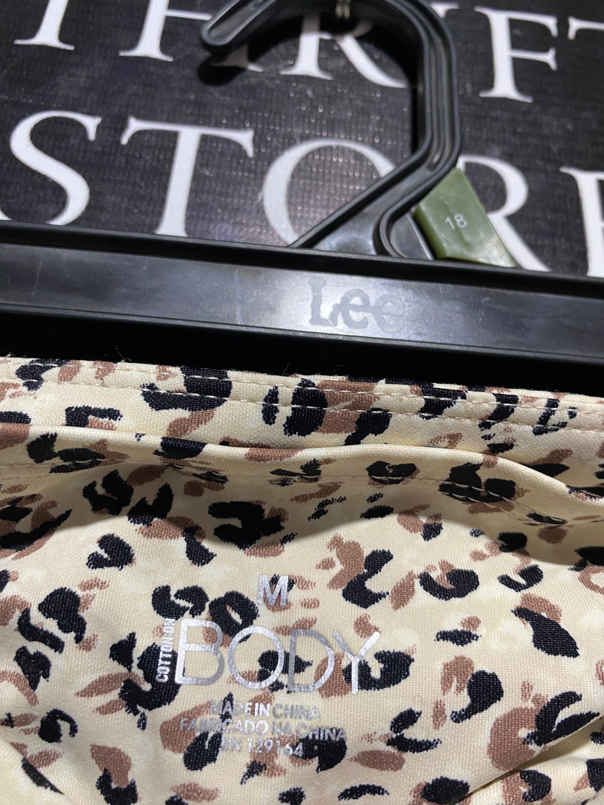 COTTON ON |M| WAIST 27| B10| WOMEN'S HIGH-WAISTED LEOPARD PRINT ACTIVEWEAR LEGGINGS