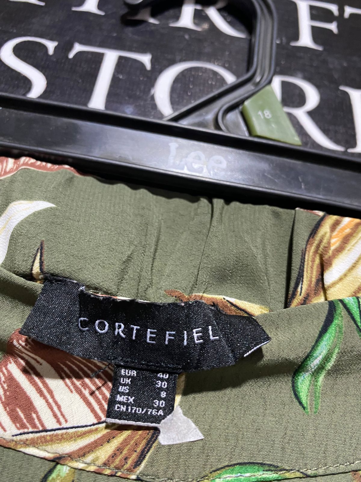 CORTEFIEL |XL| WAIST 32| B10| FLORAL PRINT WIDE-LEG PALAZZO PANTS