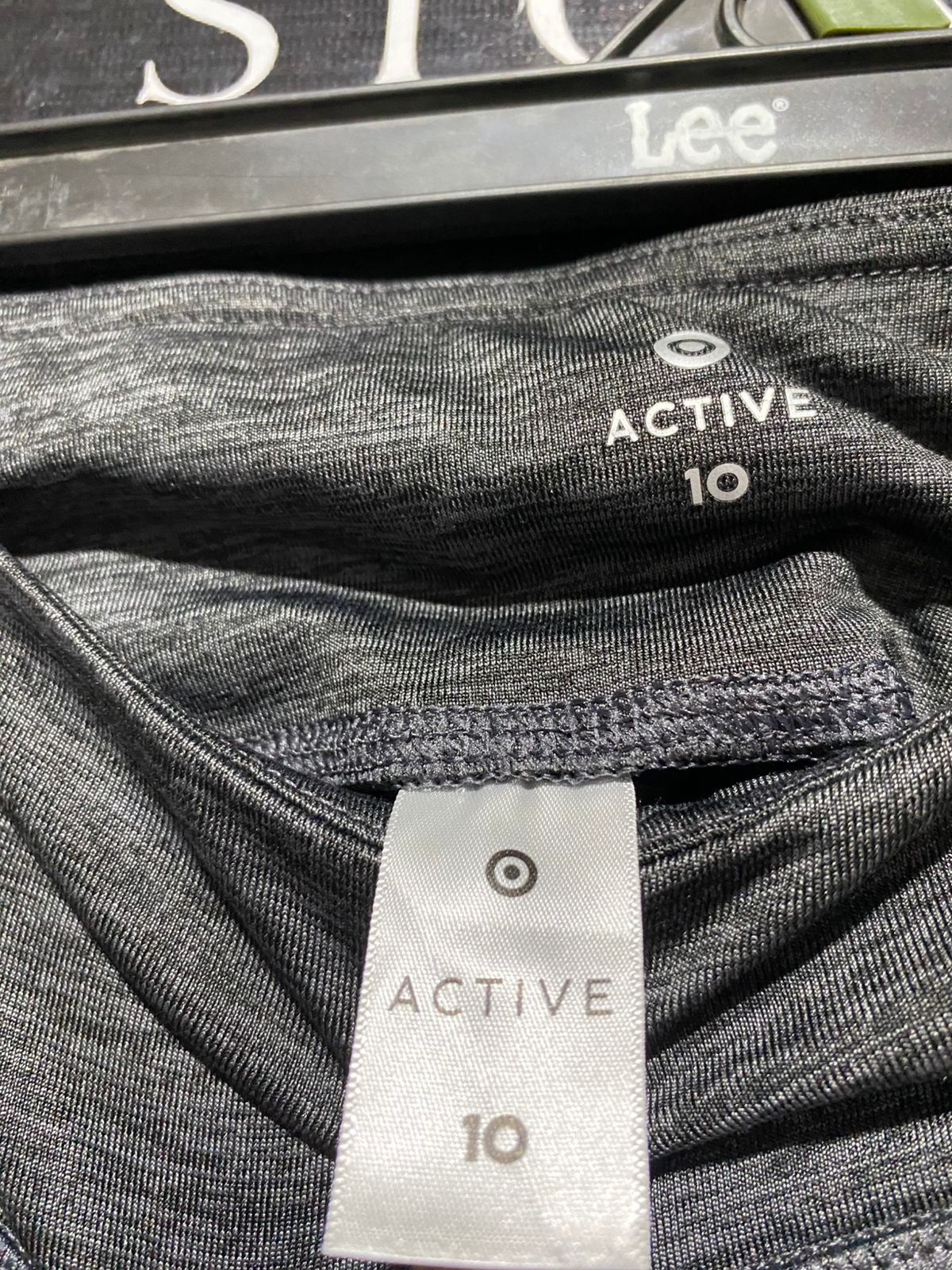 ACTIVE |S| WAIST 26| B11|  PREMIUM CHARCOAL HEATHER HIGH-RISE LEGGINGS WITH POCKETS