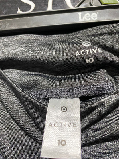 ACTIVE |S| WAIST 26| B11|  PREMIUM CHARCOAL HEATHER HIGH-RISE LEGGINGS WITH POCKETS