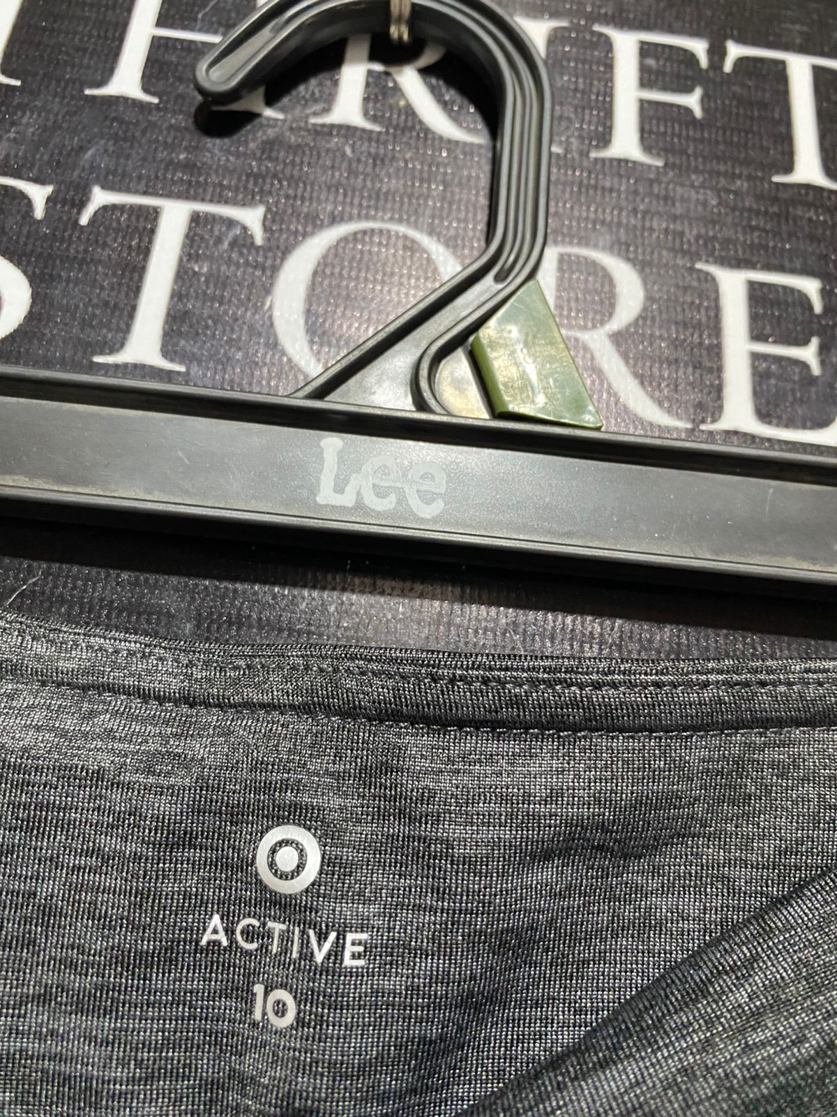ACTIVE |S| WAIST 26| B11|  PREMIUM CHARCOAL HEATHER HIGH-RISE LEGGINGS WITH POCKETS