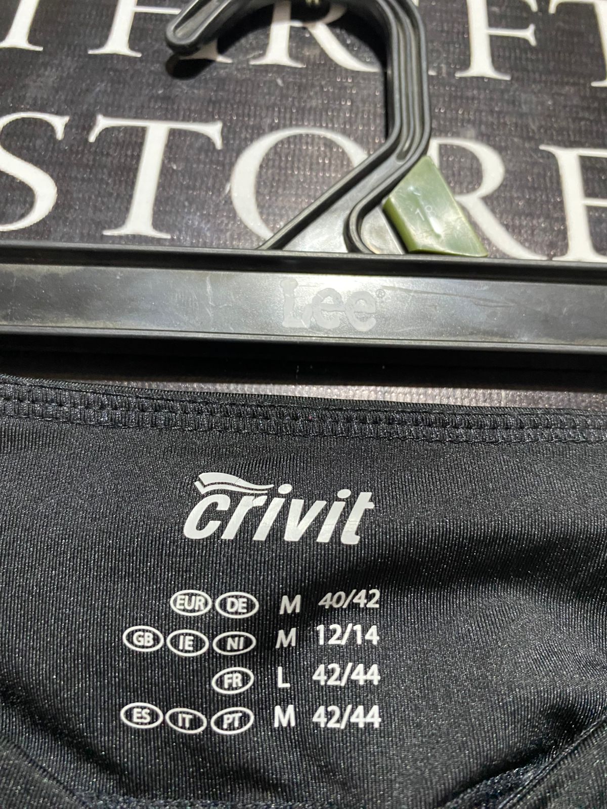 CRIVIT | M| WAIST 30 | B11| ESSENTIAL JET BLACK HIGH-RISE ACTIVE LEGGINGS