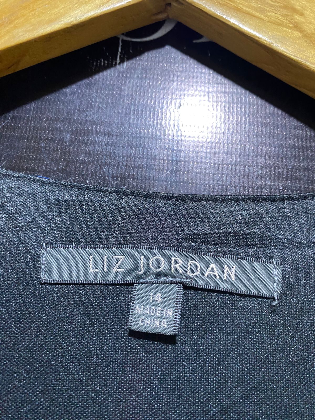 LIZ JORDAN | S| BUST 16| B11| SLEEVELESS V-NECK ABSTRACT PRINT MIDI DRESS WITH WAIST TIE