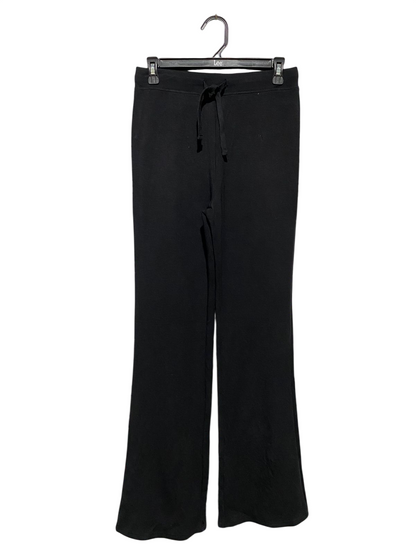 ANKO |M| WAIST 28| B11| VERSATILE BLACK WIDE-LEG LOUNGE PANTS WITH DRAWSTRING