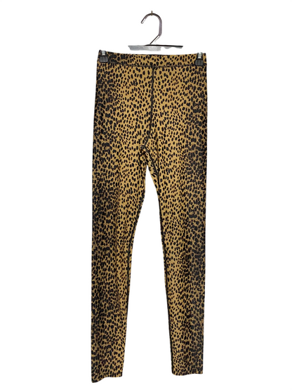 H&M |S| WAIST 24| B11| BOLD LEOPARD PRINT HIGH-WAISTED STRETCH LEGGINGS