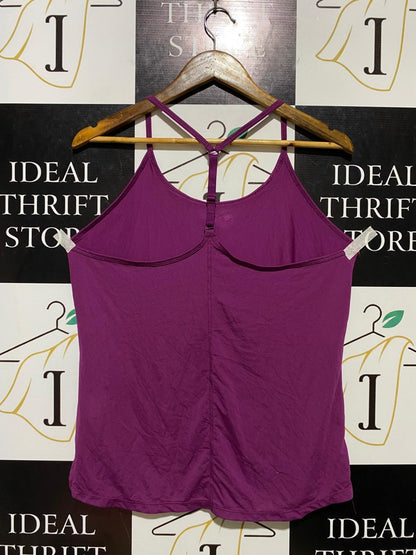 NIKE |L| BUST 18| B11|  WOMEN'S TRAINING TANK TOP - PLUM PURPLE219
