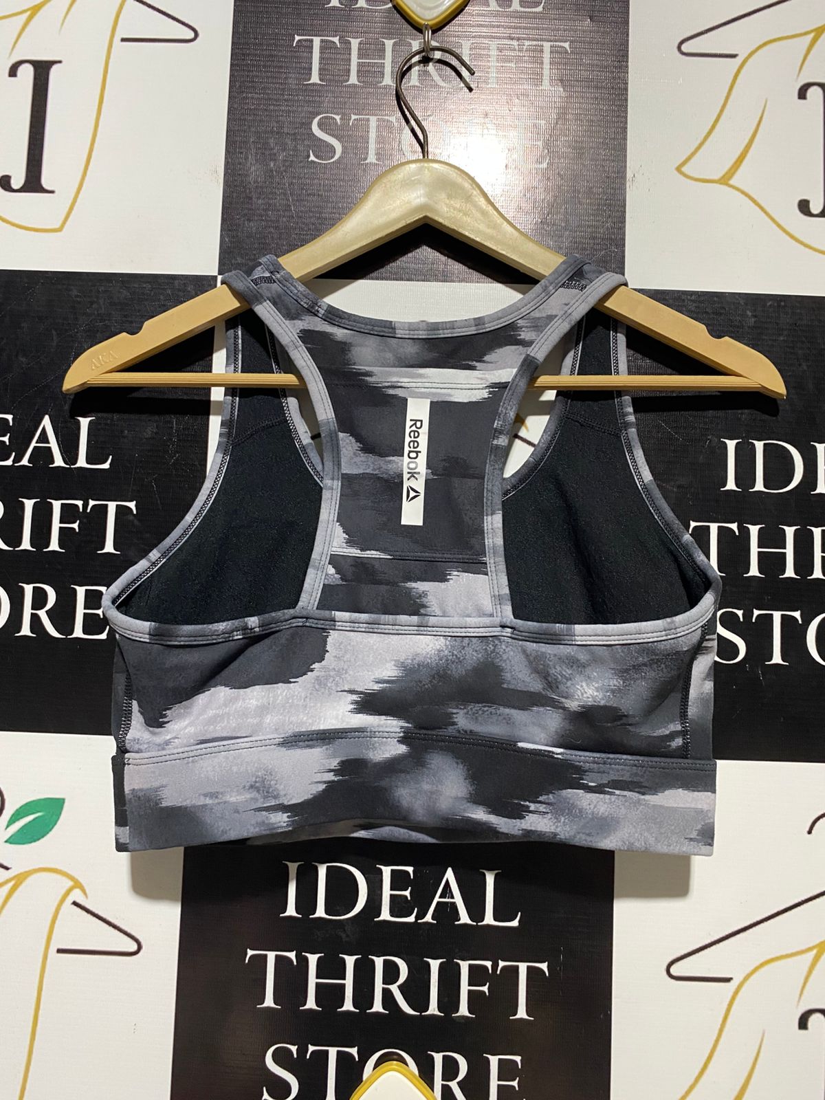 REEBOK |M| BUST 15| B11|  CAMO PRINT SPORTS BRA – MEDIUM SUPPORT