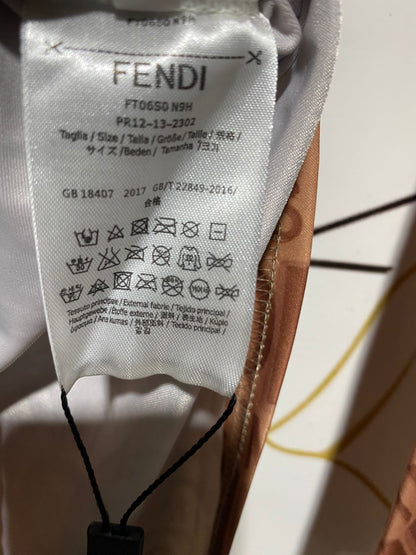 FENDI |S| BUST 15| B11|  MOCK NECK LONG SLEEVE BODYSUIT