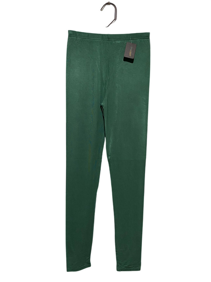 LIME LIGHT |S| WAIST 24| B13| BOTTLE GREEN STRETCHABLE COTTON TIGHTS / LEGGINGS FOR WOMEN