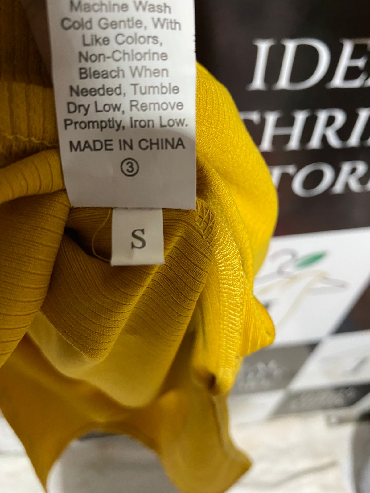 |M| BUST FREE| B13| WOMEN’S MUSTARD YELLOW SURPLICE MIDI DRESS