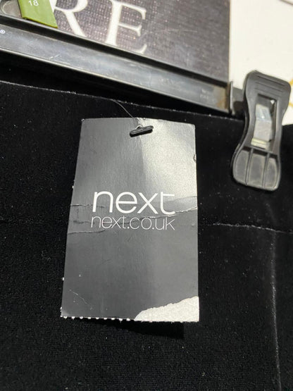 NEXT | XL| WAIST 34| B13| PREMIUM BLACK VELVET MAXI SKIRT FOR WOMEN