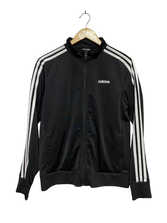 ADIDAS |M| BUST 19| B14| ESSENTIALS 3-STRIPES FULL-ZIP TRACK JACKET IN BLACK