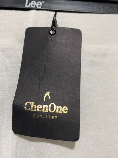 CHEN ONE |M| WAIST 27| B14| ESSENTIAL COTTON STRETCH LEGGINGS IN OFF-WHITE