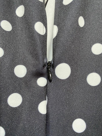 LIPSY |M| BUST 16| B14| CHIC POLKA DOT HALTER NECK BODYCON DRESS