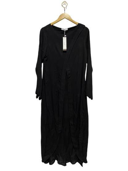 AAB |L| BUST 22| B14| LUXURY BLACK MODEST MAXI ABAYA DRESS
