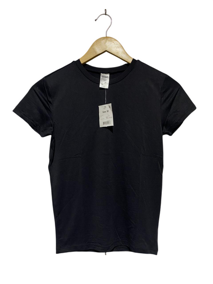 ANKO |M| BUST 15| B14| ESSENTIAL CREW NECK BLACK T-SHIRT