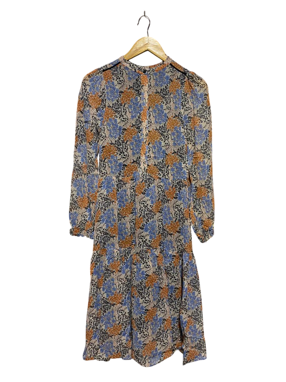 SECOND FEMALE |M| BUST 17| B14| VINTAGE FLORAL PRINT BOHEMIAN MIDI DRESS