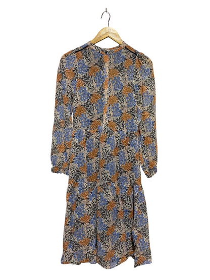 SECOND FEMALE |M| BUST 17| B14| VINTAGE FLORAL PRINT BOHEMIAN MIDI DRESS