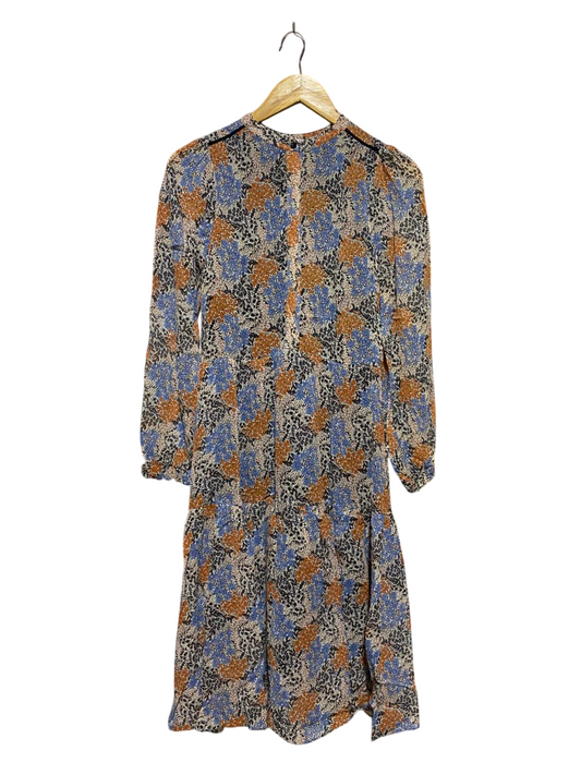 SECOND FEMALE |M| BUST 17| B14| VINTAGE FLORAL PRINT BOHEMIAN MIDI DRESS
