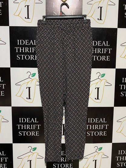 PRIMARK |M| WAIST 29| B14| PREMIUM GEOMETRIC PRINT ADJUSTABLE WAIST TROUSERS
