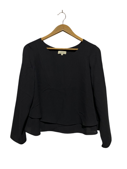 PAPAYA |M| BUST 21| B15| ESSENTIAL BURGUNDY CREW NECK TEE