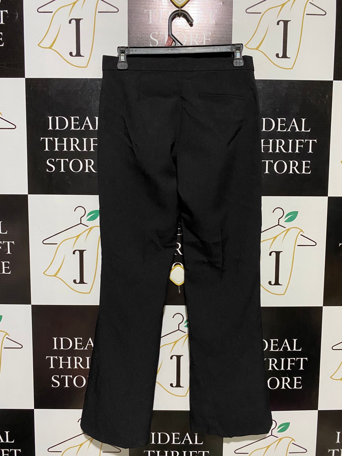 MARK & SPENCER |M| WAIST 28| B15| CLASSIC BLACK TAILORED STRAIGHT LEG FORMAL TROUSERS
