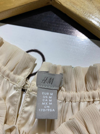 H&M |M| BUST 18| B15| ELEGANT CREAM HALTER NECK MIDI DRESS