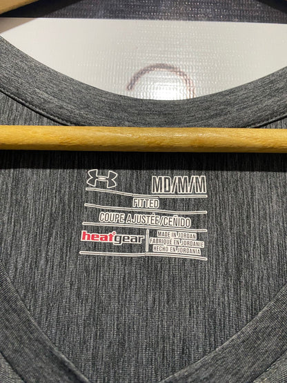ANDER ARMOUR |M| BUST 19| B15| HEATGEAR SHORT SLEEVE PERFORMANCE T-SHIRT