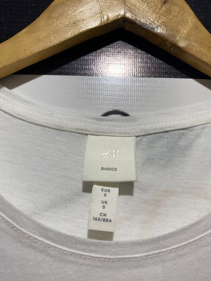 H&M |S| BUST 16| B14| BASIC SHORT SLEEVE COTTON T-SHIRT