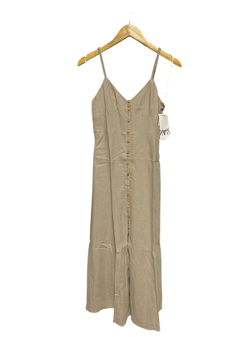 ZARA |S| BUST 14| B15| VIBRANT FLORAL & ANIMAL PRINT MAXI DRESS