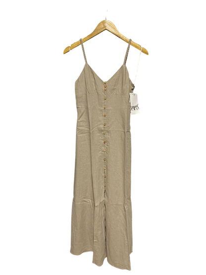 ZARA |S| BUST 14| B15| VIBRANT FLORAL & ANIMAL PRINT MAXI DRESS