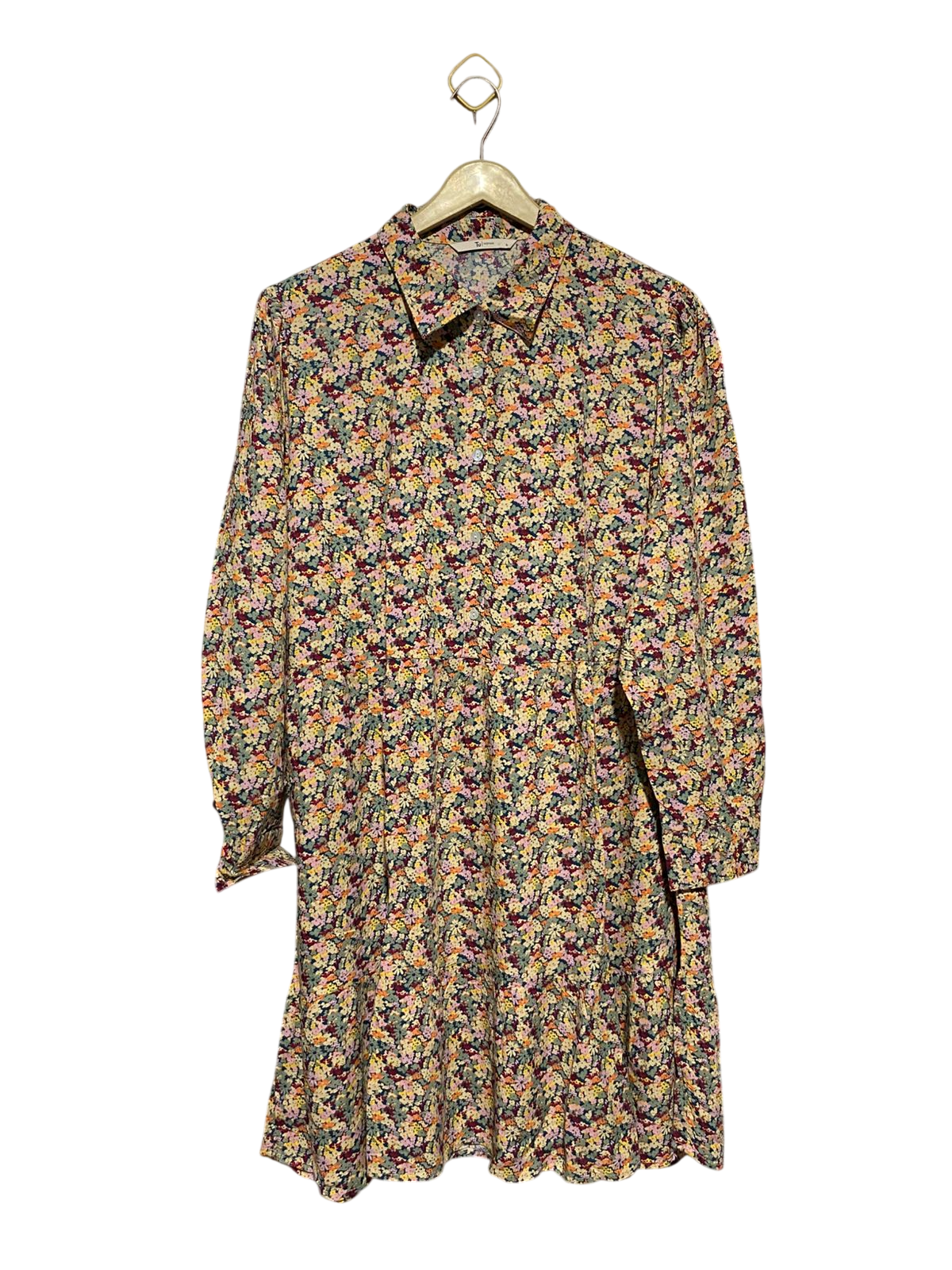 TU WOMAN |L| BUST 21| B15| SANDSTONE UTILITY SHIRT DRESS