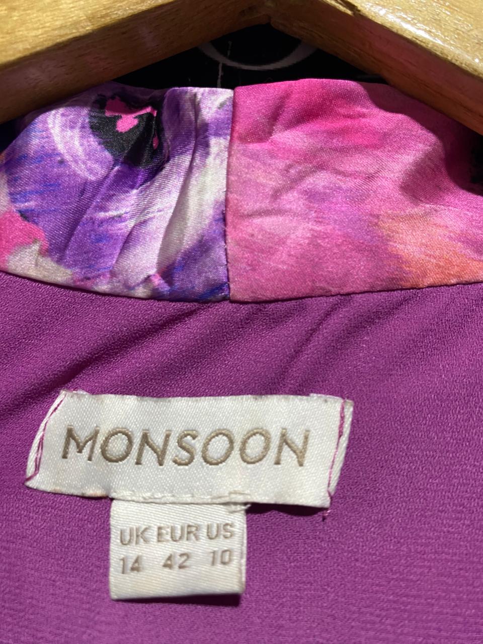 MONSOON |M| BUST 18| B15| VIBRANT FLORAL & ANIMAL PRINT MAXI DRESS