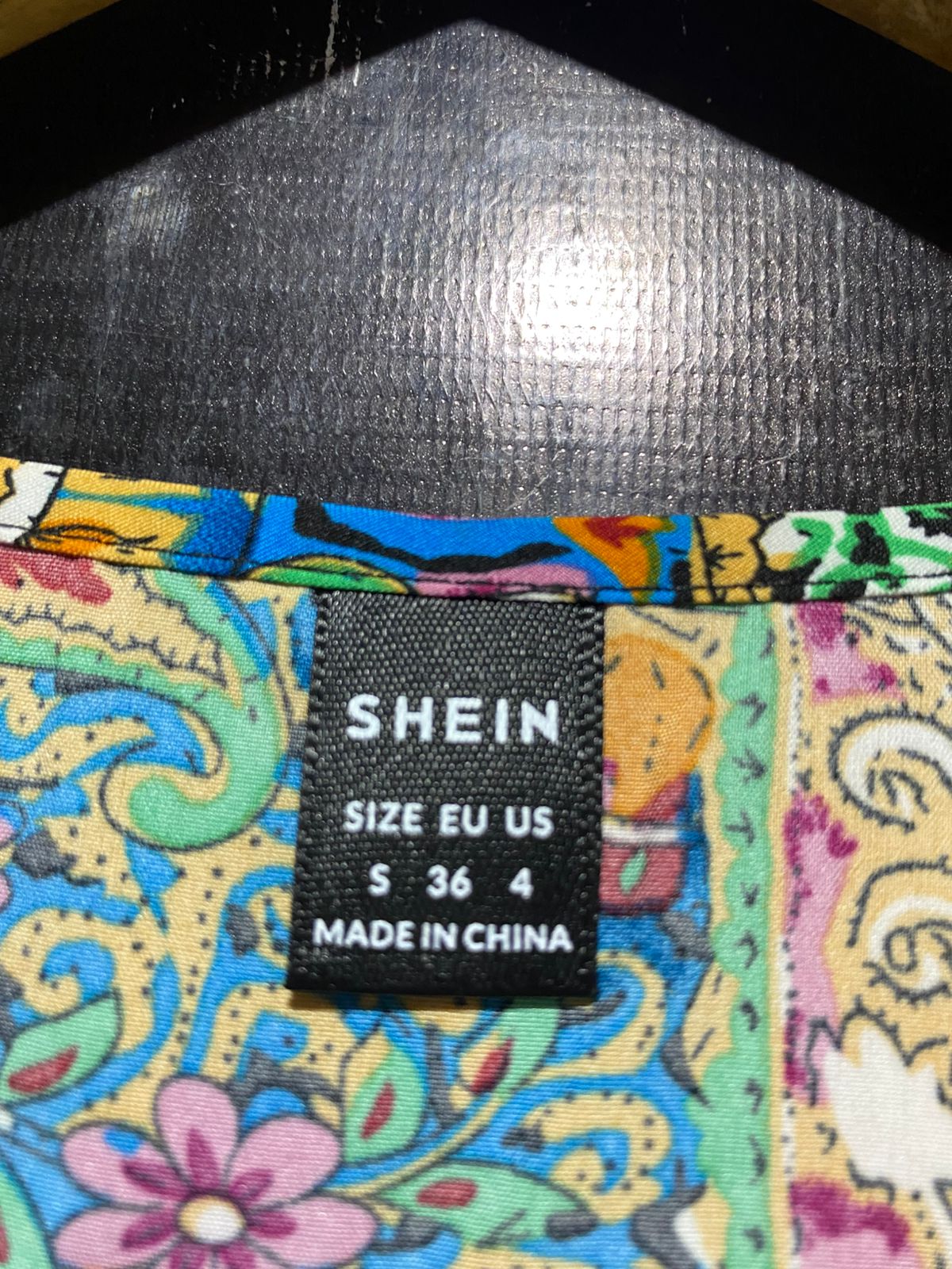 SHEIN |S| BUST 16| B16| ORNAMENTAL PAISLEY SMOCKED WAIST MAXI DRESS