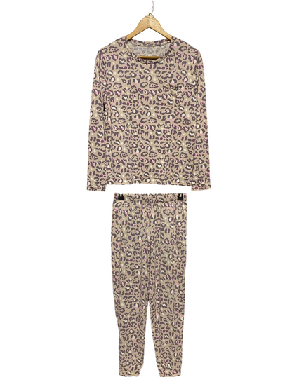 ORIGINALS |L| B17| WOMEN'S LEOPARD PRINT PJ CO-ORD SET
