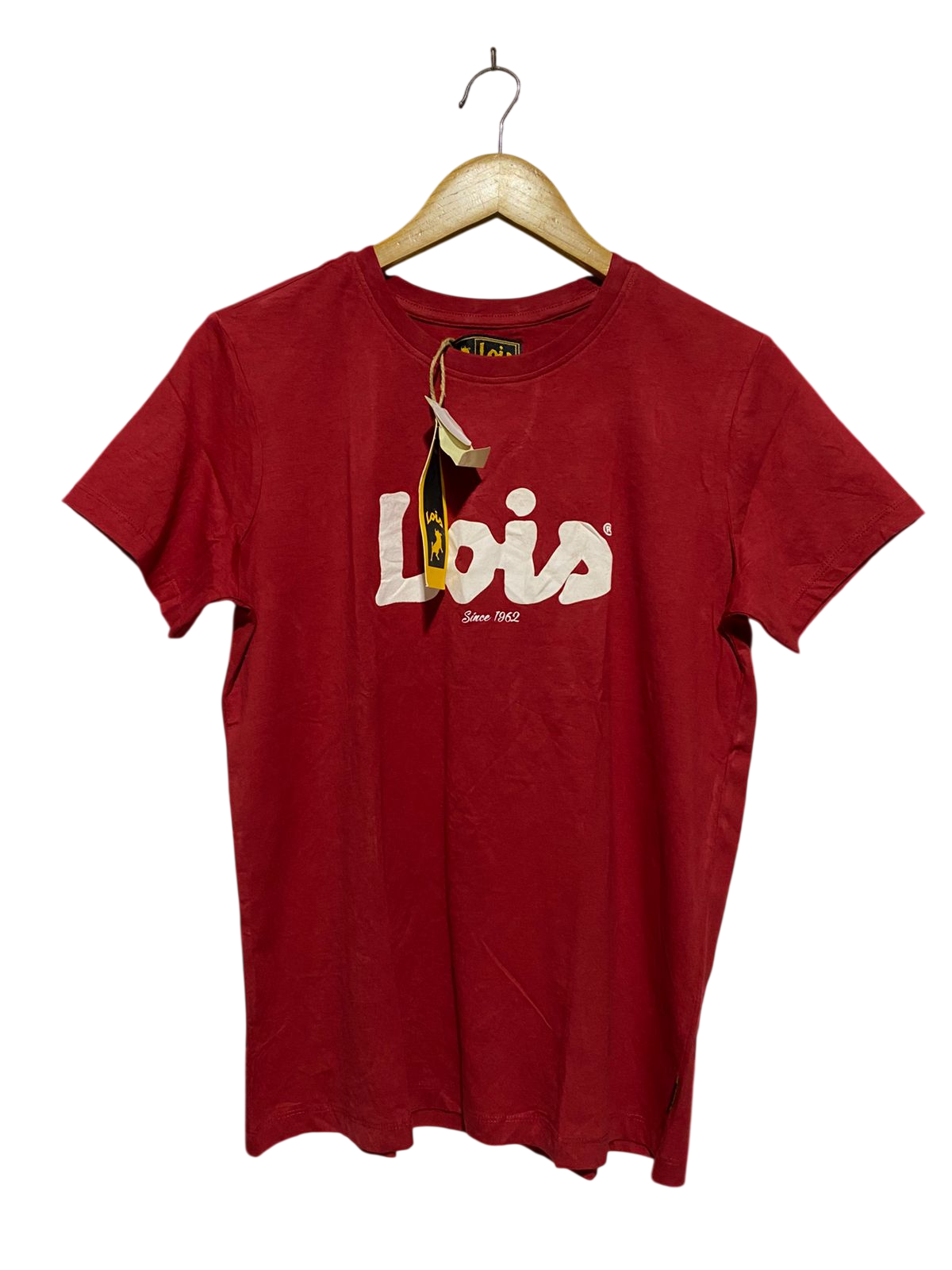 LOIS |L| BUST 19| B17| VINTAGE LOGO T-SHIRT | CLASSIC RED HERITAGE TEE