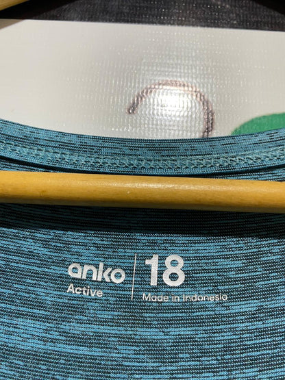 ANKO ACTIVE |XL| BUST 22| B17| PREMIUM WOMEN’S ACTIVE PERFORMANCE V-NECK TRAINING TEE